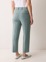 Elm Modern Crepe Trouser | Blue