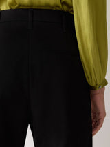 Nevis Heavy Twill Trouser | Black