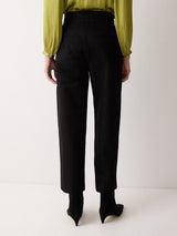 Nevis Heavy Twill Trouser | Black