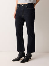 Ines Kick Flare Jean | Indigo