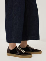 Portland Vintage Classic Trainer | Chocolate