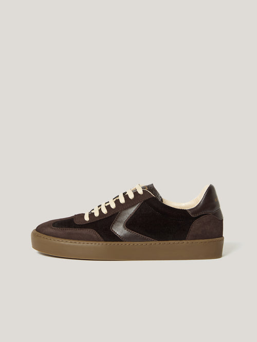 Portland Vintage Classic Trainer | Chocolate