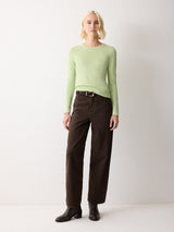 Long Sleeve Fine Cotton Baby T-shirt | Green
