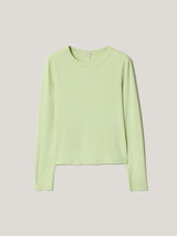 Long Sleeve Fine Cotton Baby T-shirt | Green