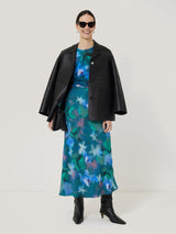 Floral Mist Long Sleeve Tee | Green