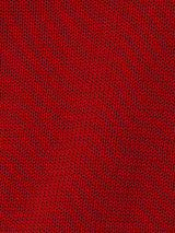 Fringe Jacquard Knit Top | Orange