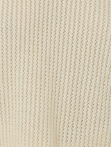 Floral Applique Knit Top | Cream