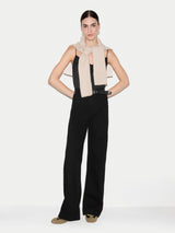 Modal Lace Vest | Black