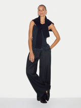 Modal Lace Vest | Navy