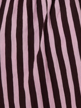 Cotton Slub Stripe Cami | Oxblood