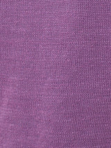 Linen Button Through Tank | Purple