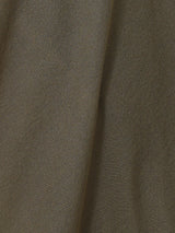 Sheer Linen Blend Poncho | Khaki