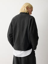 Overlap Seam Detail Jumper | Charcoal
