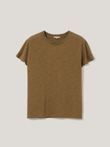 Harlech Cap Sleeve Top | Khaki