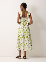 Lily Smocked Dress | Green