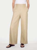 Irish Linen Sailor Trouser | Sand