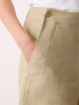 Irish Linen Sailor Short | Sand