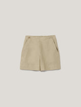 Irish Linen Sailor Short | Sand