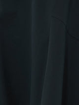 Cotton Seam Detail Skirt | Navy