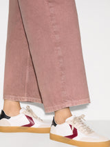 Kensington Barrel Leg Jean | Washed Pink