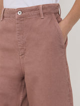 Kensington Barrel Leg Jean | Washed Pink