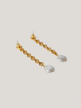 Keshi Pearl Drop Earring | Pearl
