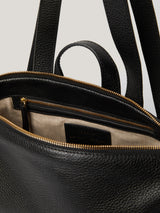 Pebble Leather Backpack | Black