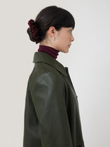 Velvet Scrunchie | Burgundy