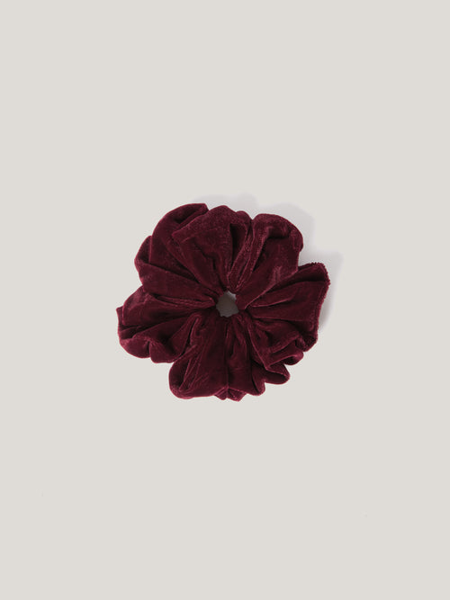 Velvet Scrunchie | Burgundy
