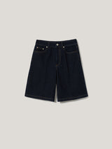 Denim Bermuda Short | Indigo
