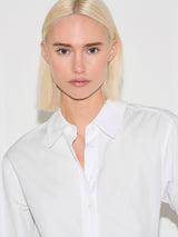 Cotton Poplin Shirt | White