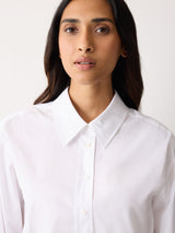 Cotton Poplin Shirt | White