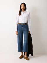 Cotton Poplin Shirt | White