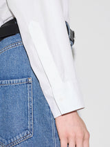 Cotton Poplin Shirt | White