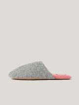 Compact Wool Slipper | Grey