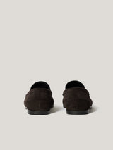 Soft Suede Moccasin Loafer | Chocolate