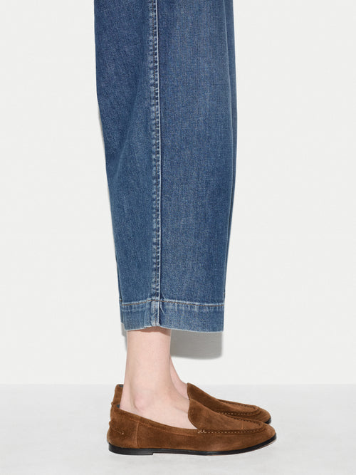 Soft Suede Moccasin Loafer | Tan