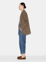Soft Suede Moccasin Loafer | Tan