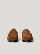 Soft Suede Moccasin Loafer | Tan