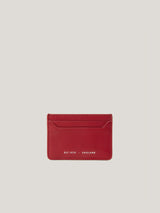 Leather Card Holder | Red