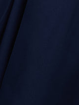 Draped Tie Detail Dress | Navy
