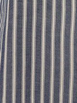 Cotton Stripe Short Pyjama | Blue