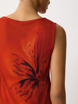 Fire Flower Jersey Top | Red