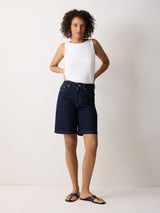 Straight Neck Vest | White