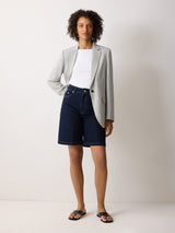 Straight Neck Vest | White