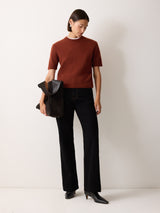 Cloud Cashmere T-shirt | Auburn