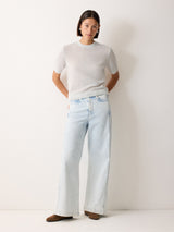 Cloud Cashmere T-shirt | Grey