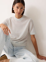 Cloud Cashmere T-shirt | Grey