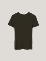 High Neck Seam Detail Top | Khaki