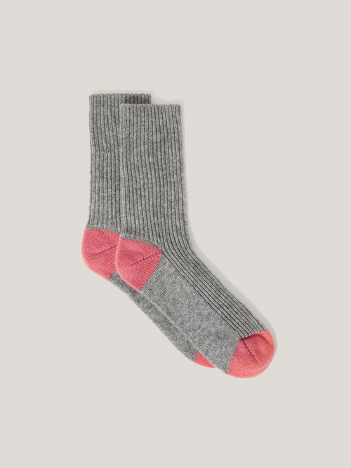 Compact Wool Sock | Grey